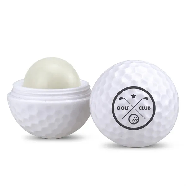 Golf Ball Shaped Lip Moisturizer Container - Golf Ball Shaped Lip Moisturizer Container - Image 0 of 1