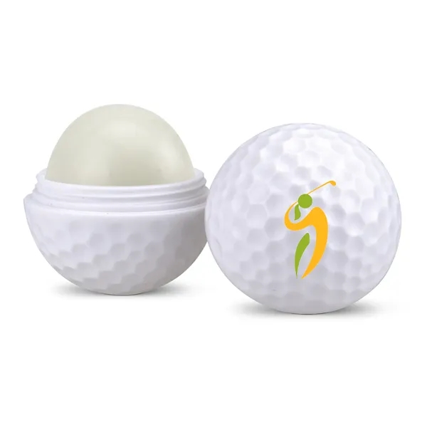 Golf Ball Shaped Lip Moisturizer Container - Golf Ball Shaped Lip Moisturizer Container - Image 1 of 1