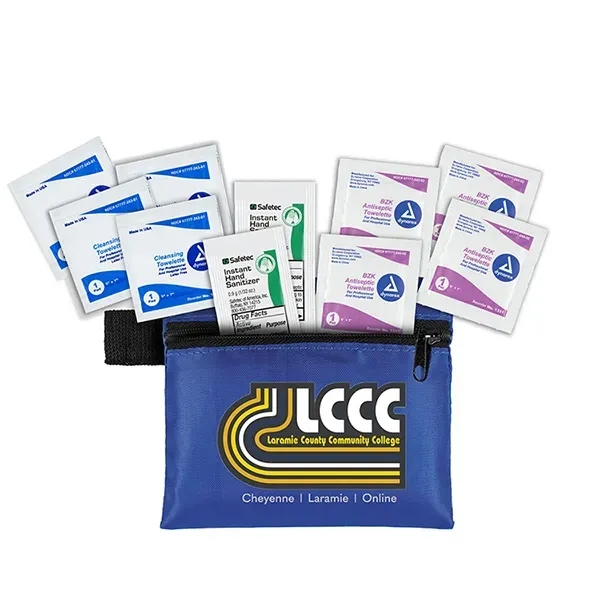 Dallas 10 Piece Antiseptic First Aid Kit in Zipper Pouch - Dallas 10 Piece Antiseptic First Aid Kit in Zipper Pouch - Image 9 of 23