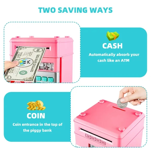 Auto Scroll Paper Money Saving Box - Auto Scroll Paper Money Saving Box - Image 1 of 6