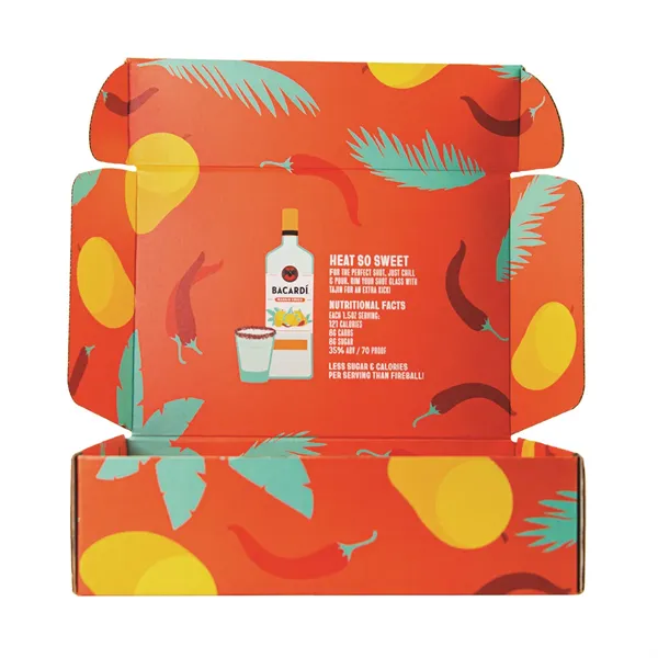 Mailing Box, B-Flute 14" x 10" x 4" - White - F - 560 sq in - Mailing Box, B-Flute 14" x 10" x 4" - White - F - 560 sq in - Image 0 of 9