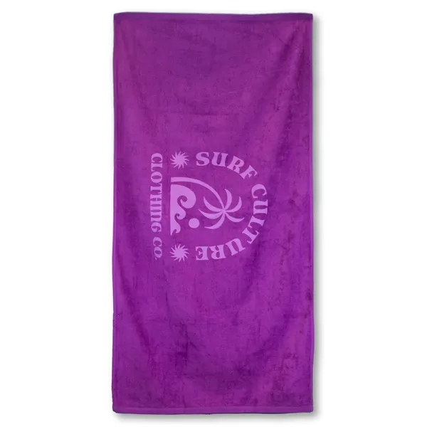 Jewel Collection Colored Beach Towel - Jewel Collection Colored Beach Towel - Image 7 of 10