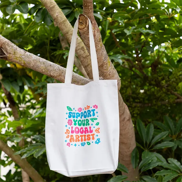 Deluxe Canvas Tote Bag - Deluxe Canvas Tote Bag - Image 0 of 2