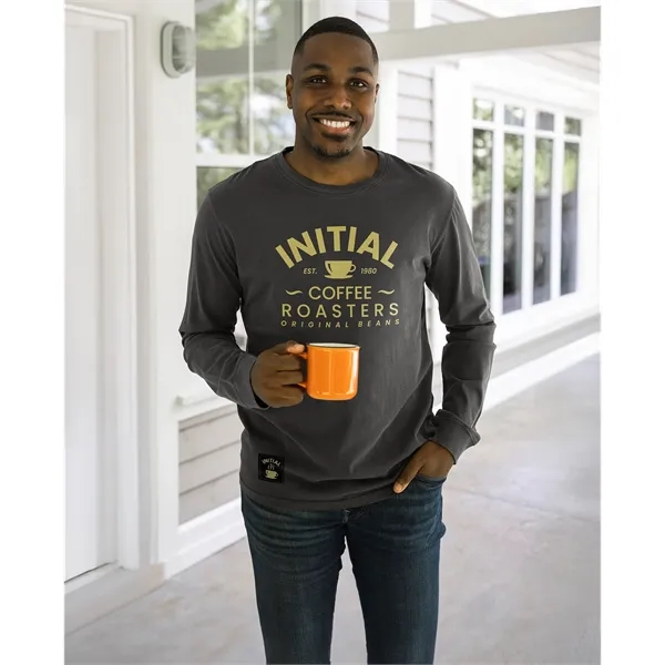 Unisex garment dyed long sleeve t-shirt - Unisex garment dyed long sleeve t-shirt - Image 0 of 8