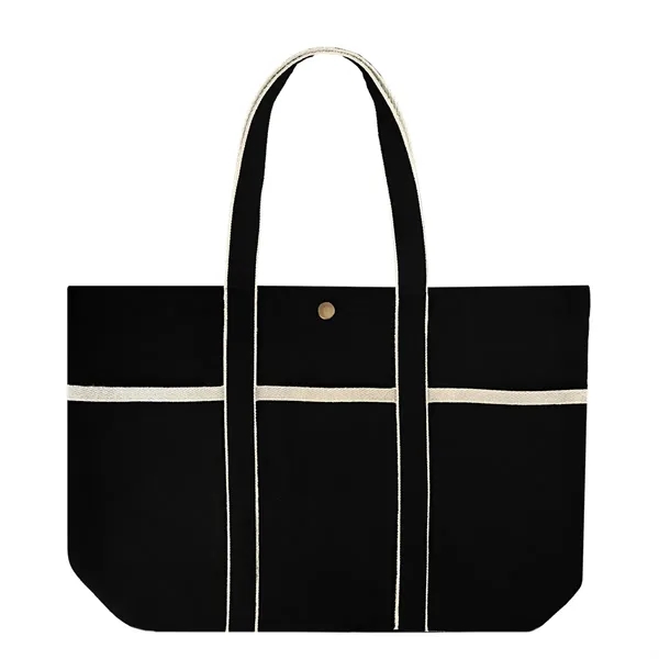 Aware™ 10 Oz. Recycled Cotton Canvas Tote Bag - Aware™ 10 Oz. Recycled Cotton Canvas Tote Bag - Image 2 of 3