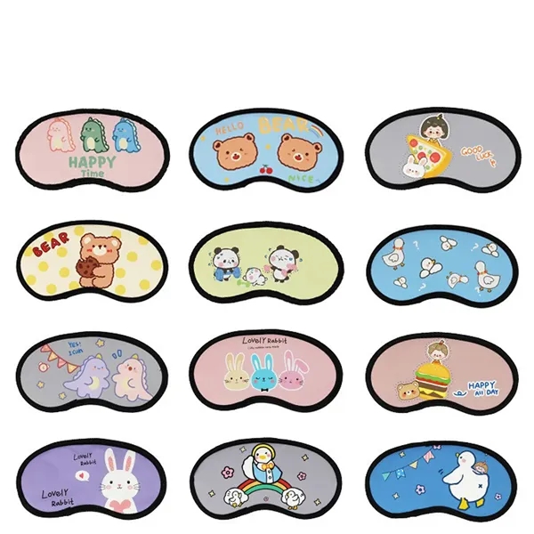 Custom Adjustable Sleep Eye Mask - Custom Adjustable Sleep Eye Mask - Image 2 of 2