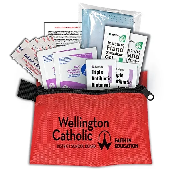 Bixby Plus San 13 Piece First Aid Protection Pack in Zipper - Bixby Plus San 13 Piece First Aid Protection Pack in Zipper - Image 1 of 36