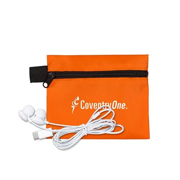 ZipTune Mobile Tech Earbud Kit in Zipper Pouch - ZipTune Mobile Tech Earbud Kit in Zipper Pouch - Image 5 of 23