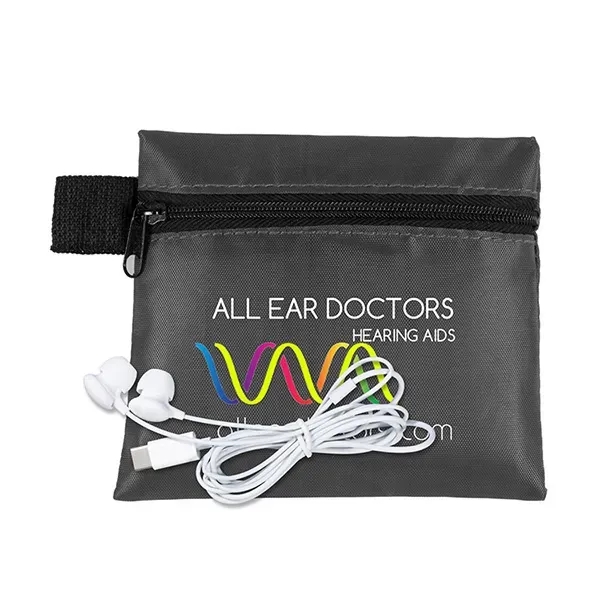 ZipTune Mobile Tech Earbud Kit in Zipper Pouch - ZipTune Mobile Tech Earbud Kit in Zipper Pouch - Image 16 of 23