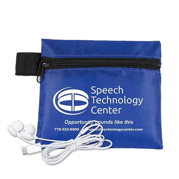 ZipTune - Mobile Tech Earbud Kit In Zipper Pouch - ZipTune - Mobile Tech Earbud Kit In Zipper Pouch - Image 1 of 23