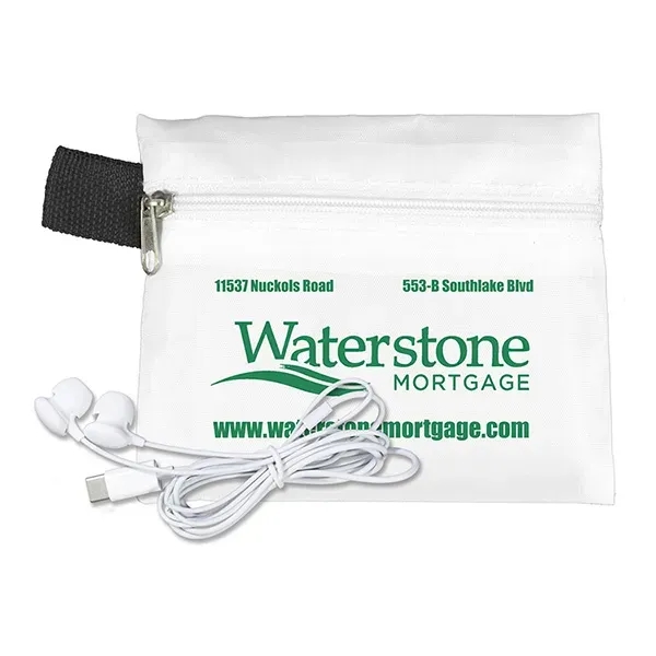 ZipTune - Mobile Tech Earbud Kit In Zipper Pouch - ZipTune - Mobile Tech Earbud Kit In Zipper Pouch - Image 3 of 23