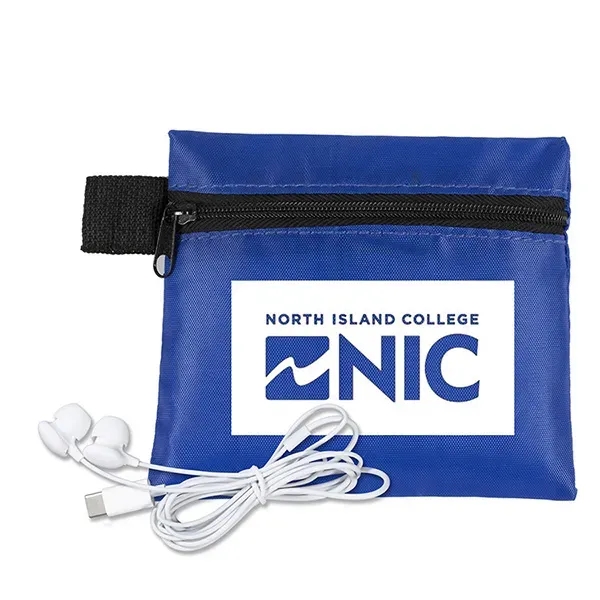 ZipTune - Mobile Tech Earbud Kit In Zipper Pouch - ZipTune - Mobile Tech Earbud Kit In Zipper Pouch - Image 7 of 23