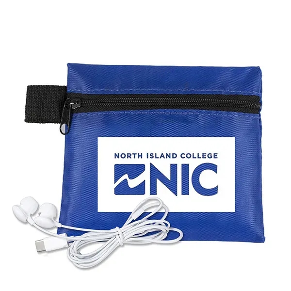 ZipTune - Mobile Tech Earbud Kit In Zipper Pouch - ZipTune - Mobile Tech Earbud Kit In Zipper Pouch - Image 11 of 23