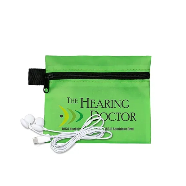 ZipTune - Mobile Tech Earbud Kit In Zipper Pouch - ZipTune - Mobile Tech Earbud Kit In Zipper Pouch - Image 18 of 23