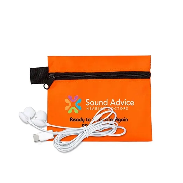 ZipTune - Mobile Tech Earbud Kit In Zipper Pouch - ZipTune - Mobile Tech Earbud Kit In Zipper Pouch - Image 19 of 23