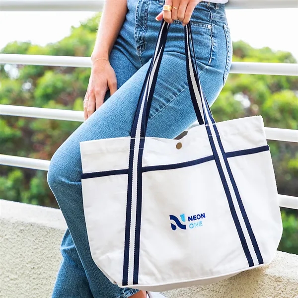 The Signature Canvas Tote Bag - The Signature Canvas Tote Bag - Image 1 of 4