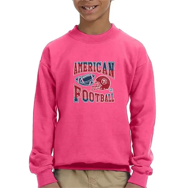 Gildan® Heavy Blend™ Youth Crew Sweatshirt - Gildan® Heavy Blend™ Youth Crew Sweatshirt - Image 9 of 11