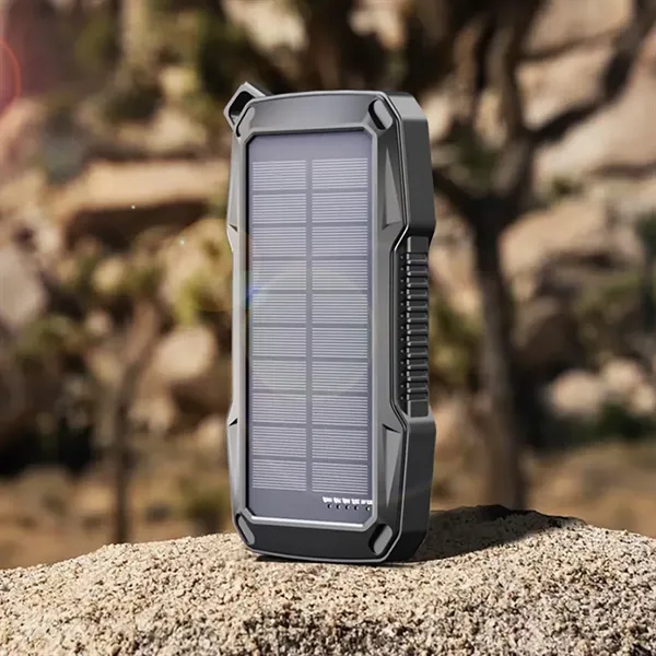 Solar Qi 3.0 - 10,000 mAh Eco-Friendly Power Bank - Solar Qi 3.0 - 10,000 mAh Eco-Friendly Power Bank - Image 3 of 5