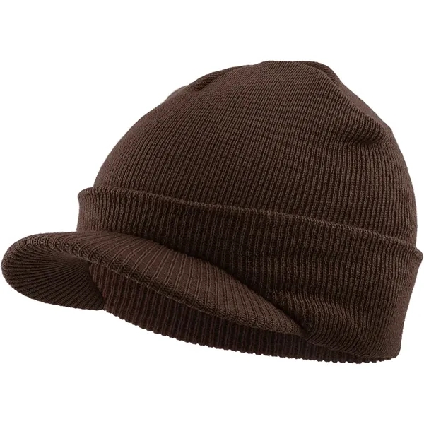 Solid Visor Beanie - Solid Visor Beanie - Image 6 of 20
