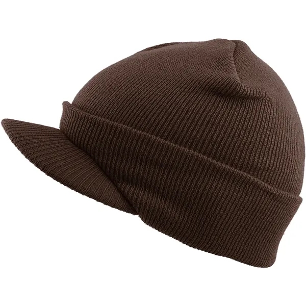 Solid Visor Beanie - Solid Visor Beanie - Image 7 of 20
