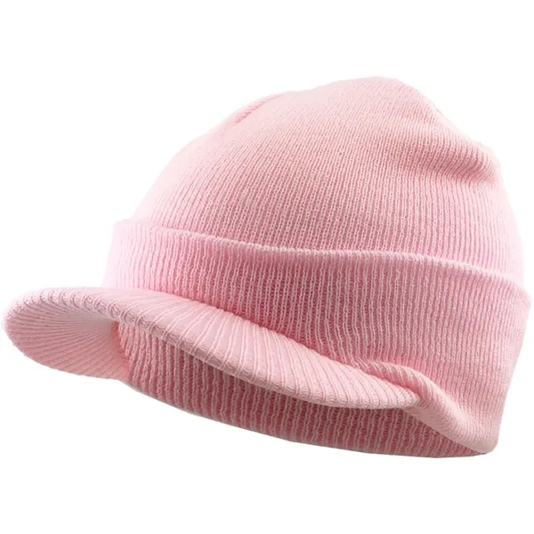 Solid Visor Beanie - Solid Visor Beanie - Image 10 of 20