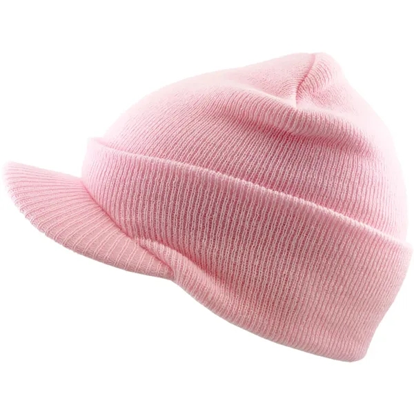 Solid Visor Beanie - Solid Visor Beanie - Image 11 of 20