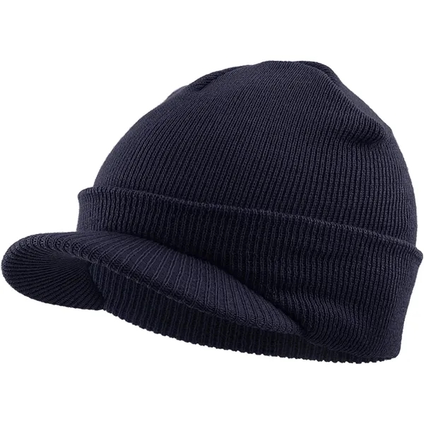 Solid Visor Beanie - Solid Visor Beanie - Image 15 of 20