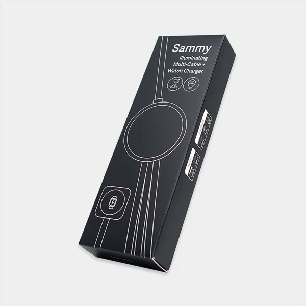 Sammy - LED Multi-Cable Featuring Apple Watch Dock - Sammy - LED Multi-Cable Featuring Apple Watch Dock - Image 2 of 4