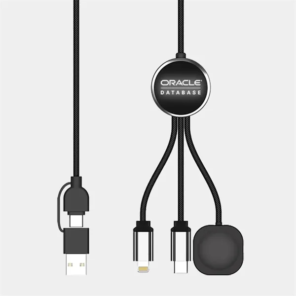 Sammy - LED Multi-Cable Featuring Apple Watch Dock - Sammy - LED Multi-Cable Featuring Apple Watch Dock - Image 0 of 4