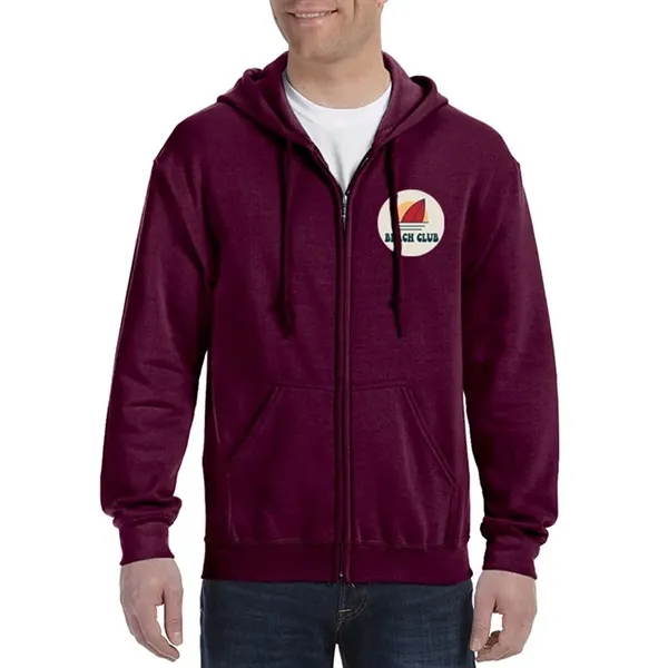 Gildan® Adult Full Zip Hooded Sweatshirt - Gildan® Adult Full Zip Hooded Sweatshirt - Image 10 of 19