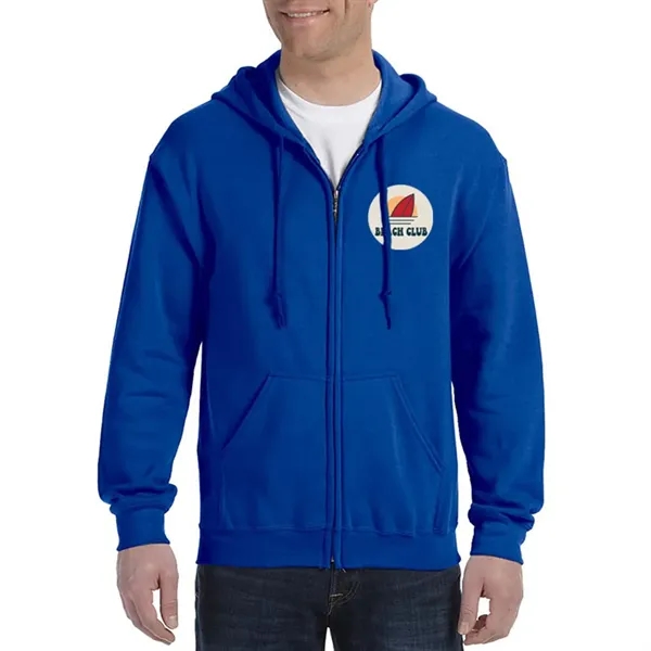 Gildan® Adult Full Zip Hooded Sweatshirt - Gildan® Adult Full Zip Hooded Sweatshirt - Image 14 of 19