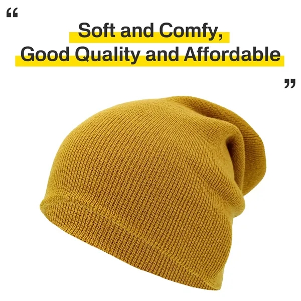 Solid Long Beanie - Solid Long Beanie - Image 193 of 206