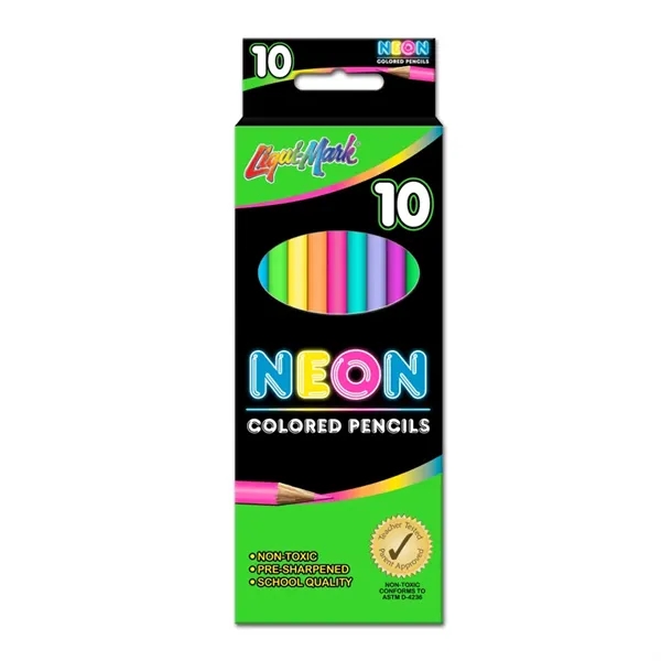 10pk NEON Colored Pencils - 10pk NEON Colored Pencils - Image 0 of 0