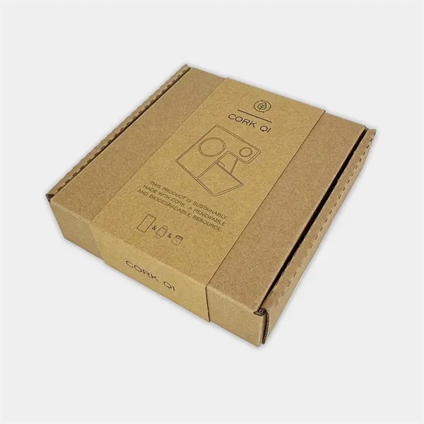 Cork Qi - Eco 3-in-1 Sustainably Made Wireless Charger - Cork Qi - Eco 3-in-1 Sustainably Made Wireless Charger - Image 5 of 5