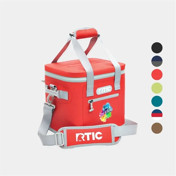 12-Can RTIC® Soft Pack Insulated Floating Cooler Bag 11"x11" - 12-Can RTIC® Soft Pack Insulated Floating Cooler Bag 11"x11" - Image 0 of 16