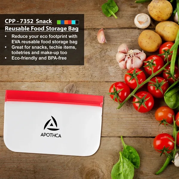 Snack Reusable Food Storage Bag - Snack Reusable Food Storage Bag - Image 14 of 15