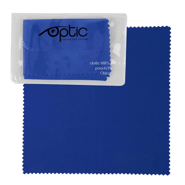 RPET Microfiber Cleaning Cloth In Case - RPET Microfiber Cleaning Cloth In Case - Image 1 of 7