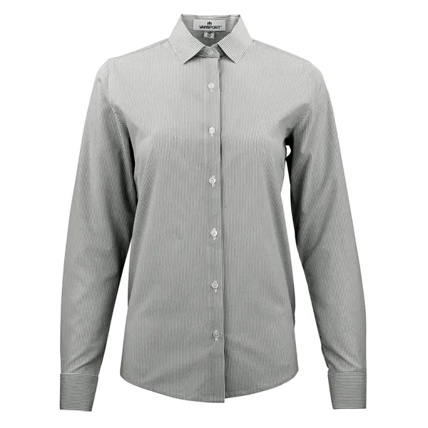 Women's Pinstripe Sandhill Dress Shirt - Women's Pinstripe Sandhill Dress Shirt - Image 4 of 7