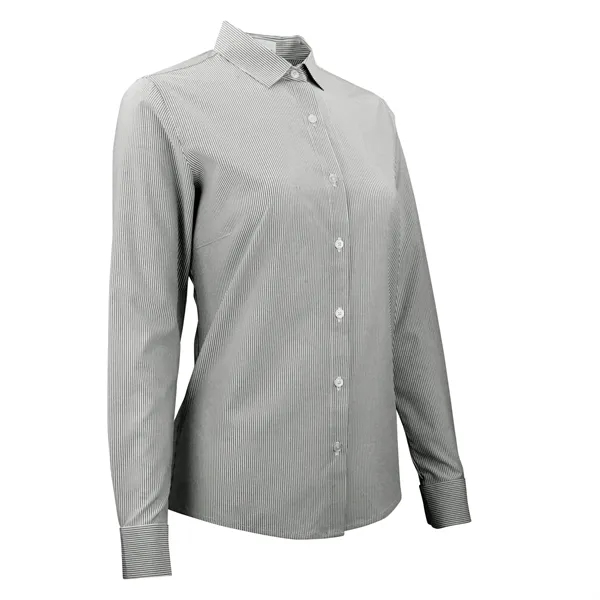 Women's Pinstripe Sandhill Dress Shirt - Women's Pinstripe Sandhill Dress Shirt - Image 6 of 7