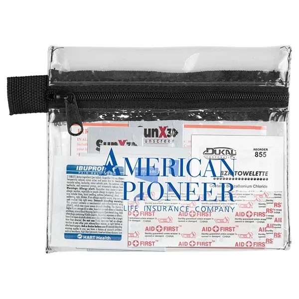 Tag-A-Long Plus 8 Piece First Aid Kit in Zipper Pouch