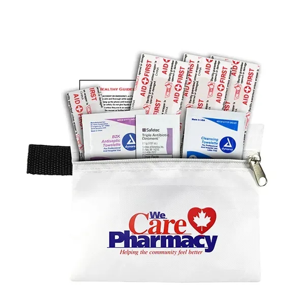 Tag-A-Long Plus 8 Piece First Aid Kit in Zipper Pouch