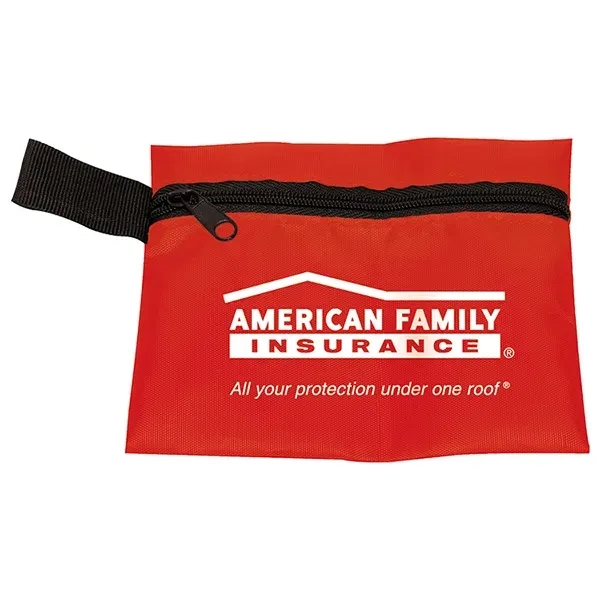 Custom Doc 19 Piece First Aid Kit in Zipper Pouch