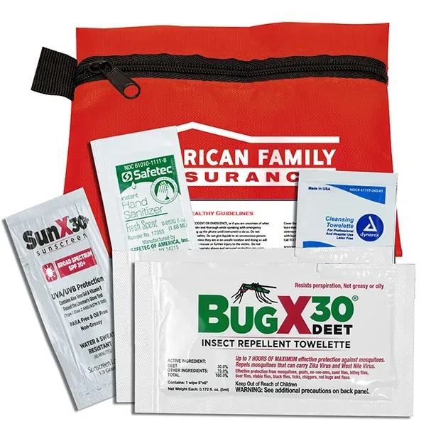 Stay Safe Kit 2 - 5 Piece Insect Repellant in Zipper Pouch