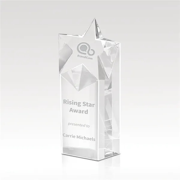 Optical Crystal Star Award - Nebula Rising