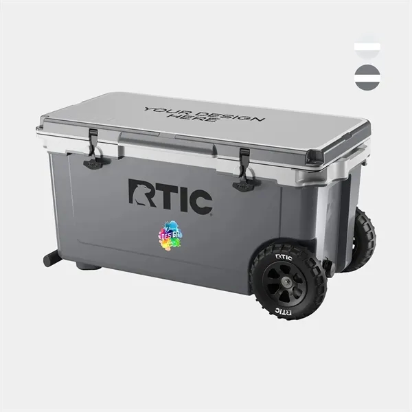 72 QT RTIC® Insulated Wheeled Hard Cooler Ice Chest - 72 QT RTIC® Insulated Wheeled Hard Cooler Ice Chest - Image 0 of 7