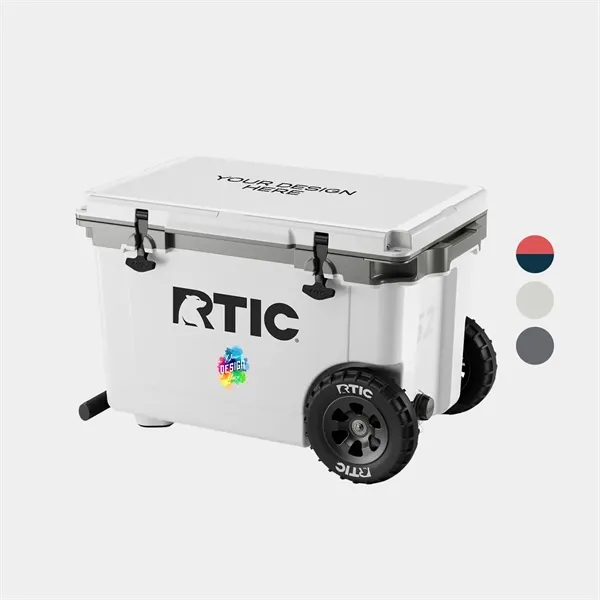 52 QT RTIC® Insulated Wheeled Hard Cooler Ice Chest - 52 QT RTIC® Insulated Wheeled Hard Cooler Ice Chest - Image 0 of 8