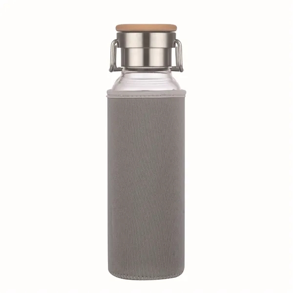 22 oz Glass Water Bottle With Neoprene Protective Sleeve - 22 oz Glass Water Bottle With Neoprene Protective Sleeve - Image 2 of 18