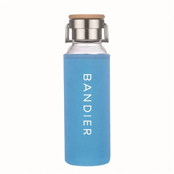 22 oz Glass Water Bottle With Neoprene Protective Sleeve - 22 oz Glass Water Bottle With Neoprene Protective Sleeve - Image 14 of 18