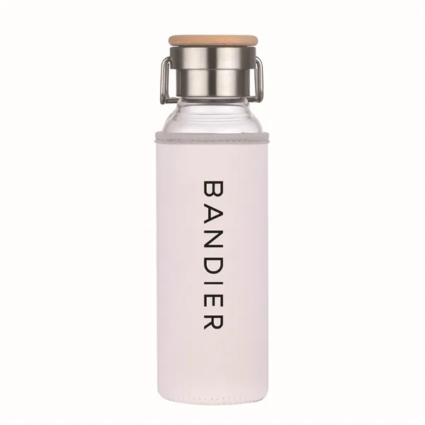 22 oz Glass Water Bottle With Neoprene Protective Sleeve - 22 oz Glass Water Bottle With Neoprene Protective Sleeve - Image 16 of 18