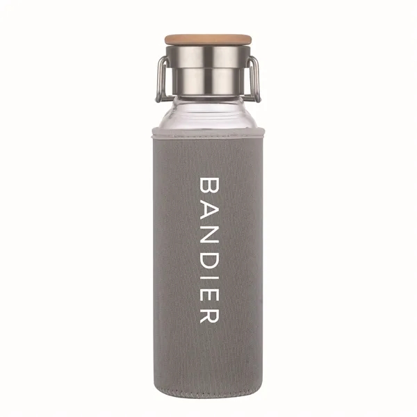 22 oz Glass Water Bottle With Neoprene Protective Sleeve - 22 oz Glass Water Bottle With Neoprene Protective Sleeve - Image 18 of 18